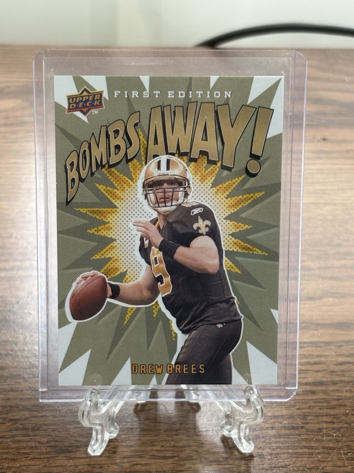 2009 Upper Deck First Edition Bombs Away! Drew Brees #BA-2 CS