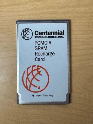 Centennial PCMCIA SRAM Card SR512-15-10191 23396 254 Pfaff CNC Untested Rare VTG