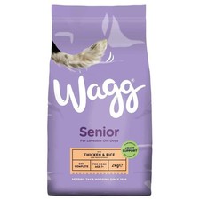 Wagg Complete SENIOR Dog Food With Chicken & Rice 2Kg 5.49 per kilo