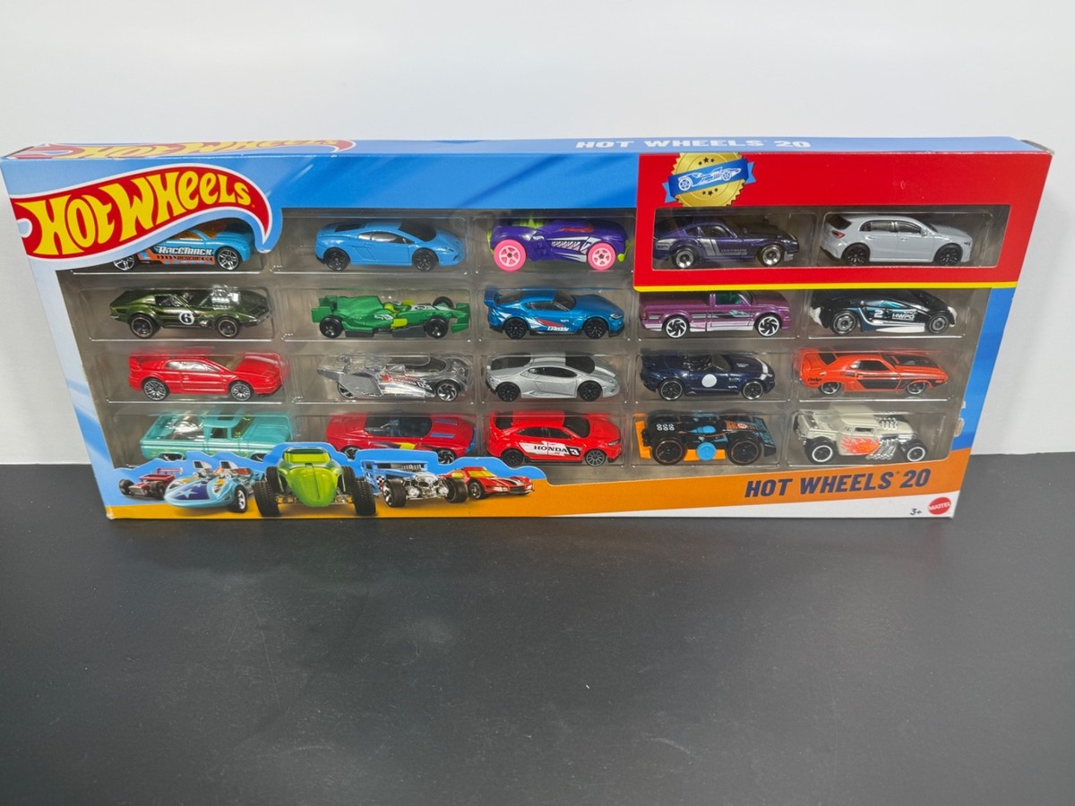 2024 NEW Hot Wheels 20-Car Gift Pack H7045-N0720 Brand A1 | eBay