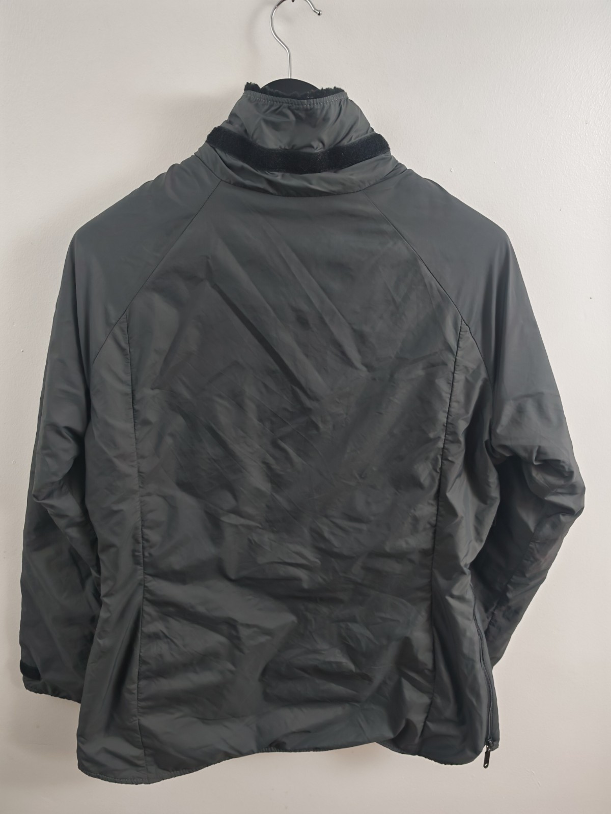 Women's Buffalo Systems Mountain Shirt Smock Size 36 Grey Pile Lined Jacket UK image 3