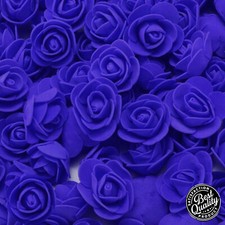 500 Foam Mini Roses WHOLESALE Heads Buds Small Flowers Wedding Home Party UK