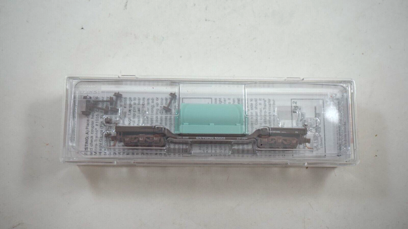 NOS MicroTrains SOUTHERN RAILWAY N Scale Depressed Center Flat Car