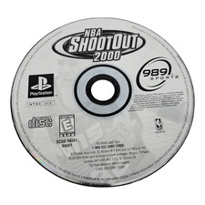 NBA ShootOut 2000 Sony PlayStation 1 PS1 Disc Only No Tracking M2744