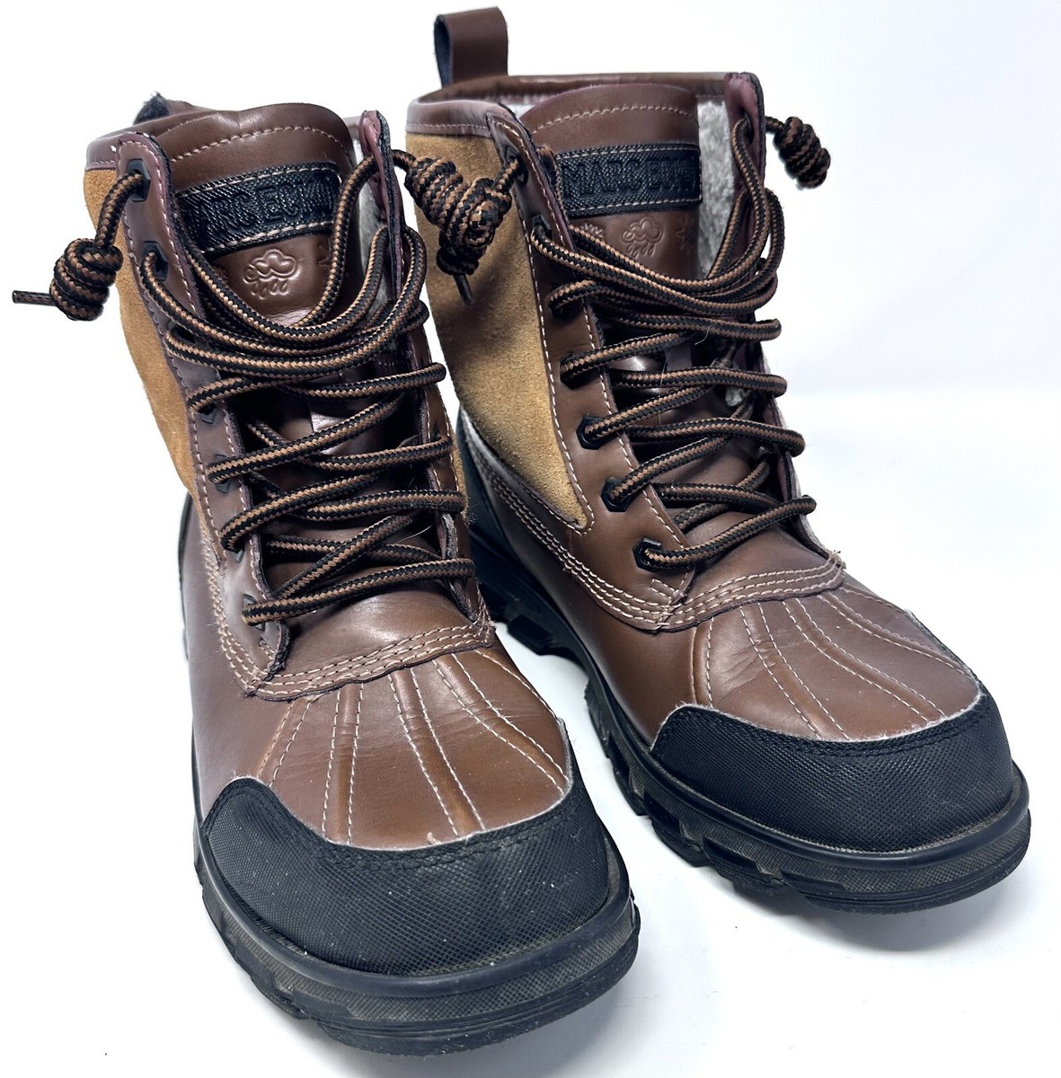 Marc Ecko Grierson-Krag 24584 Brown All Weather Boots US 6.5