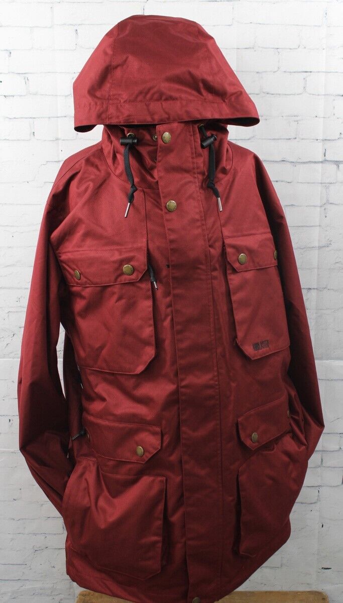 Airblaster AB/BC Snowboard Jacket, Men's Medium, Oxblood Red Airblaster AB/BC Snowboard Jacket, Men's Medium, Oxblood Red