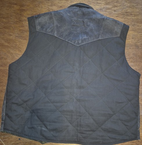 Hidepark Shooting/Hunting Leather Vest 2XL $198 New EUC! - Picture 6 of 8