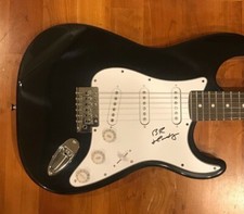 * BRUCE HORNSBY * signed electric guitar * THE GRATEFUL DEAD * PROOF * 1