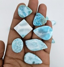 Larimar cabochon- Larimar gemstone - Larimar ring- mix shape larimar- 71568