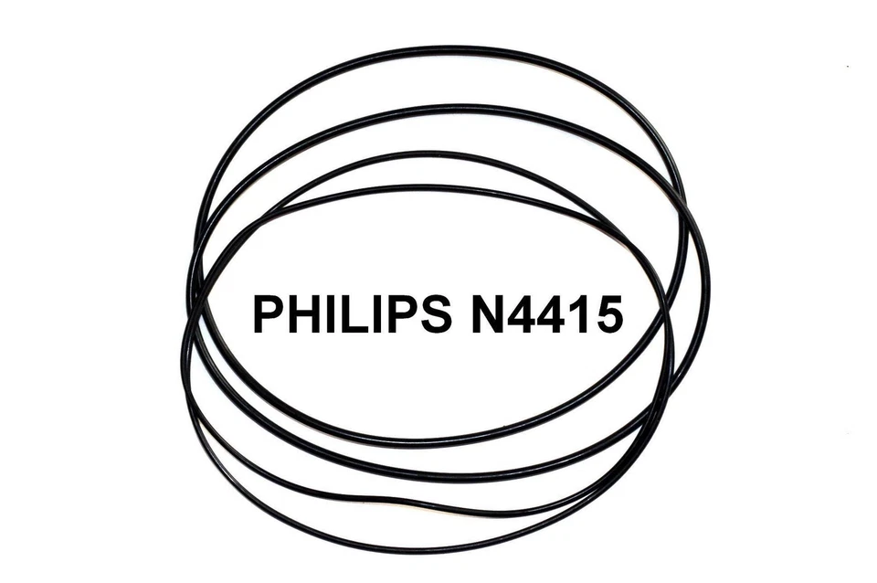 COURROIES SET PHILIPS N4415 MAGNETOPHONE A BANDE EXTRA FORT NEUF FABRIQUE N 4415
