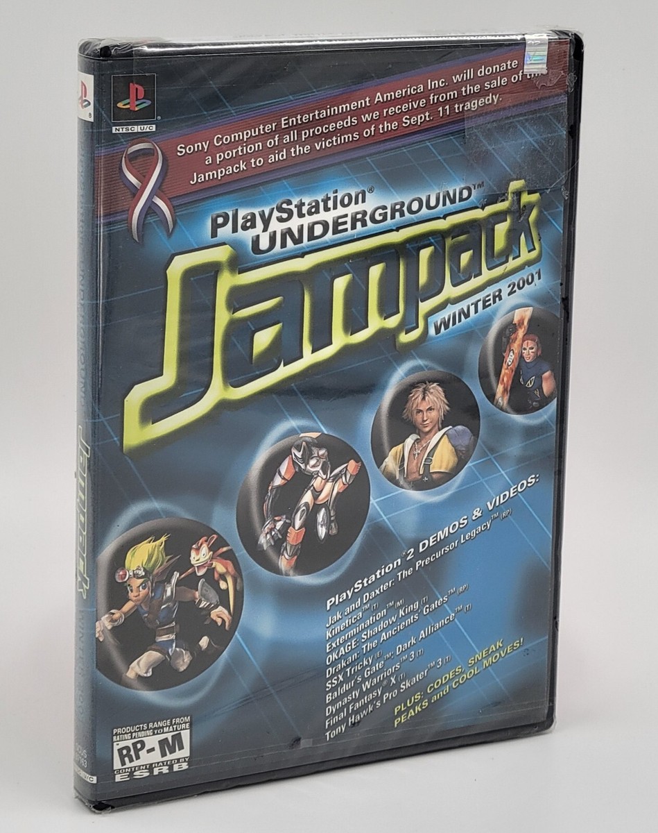 PlayStation スノードーム 非売品 PlayStation Underground Jampack: Winter 2001 (Sony