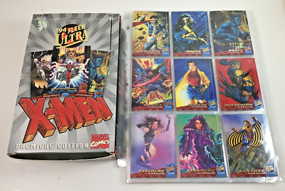1994 Fleer Ultra X-Men Premiere Edition Trading Cards 150 Base Set
