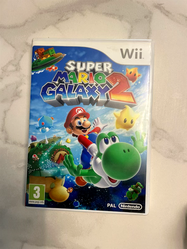 Jeu Wii Super Mario Galaxy 2 - Version PAL Fr - Complet Avec Boîte Et Manuel
