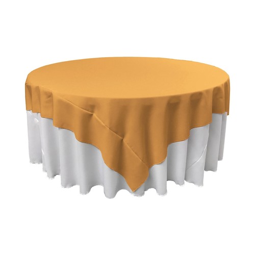 LA Leinen Polyester Popeline Quadratische Tischdecke, 90 mal 90 Zoll Made in USA - Bild 9 von 25