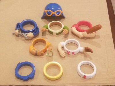 Spin Master Pop Up Pals 9 Pieces Accessories Hat Silly Rings 
