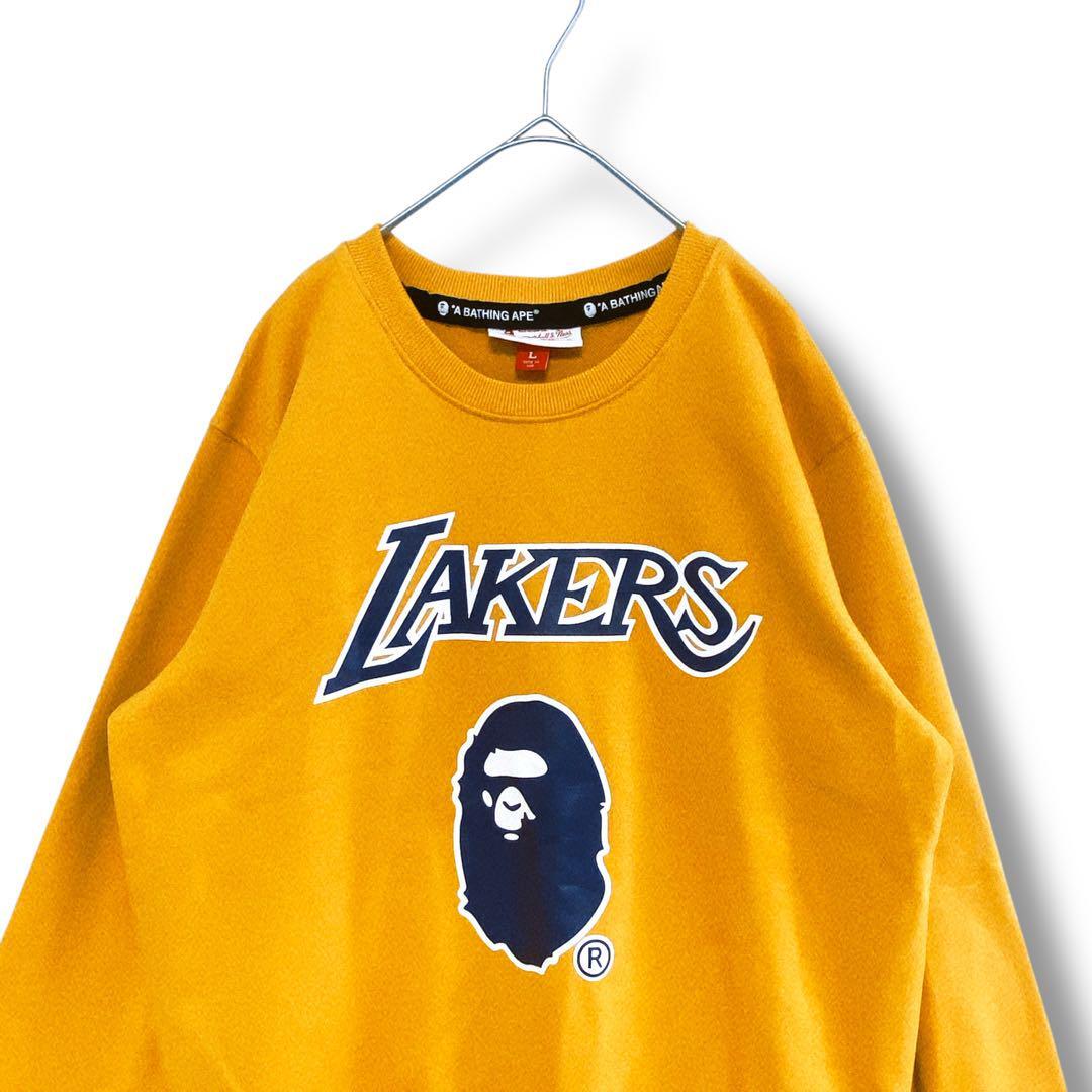 A・BATHING APE Lakers バスケウェア セットアップ A・BATHING APE Lakers バスケウェア セットアップ Ape Lakers A