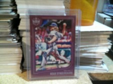 2019 PANINI DIAMOND KINGS PURPLE FRAMED #102- NOAH SYNDERGAARD- METS- MINT