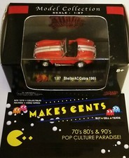 1/87 HO Red Scale Malibu International LTD 101 1965 Shelby AC Cobra