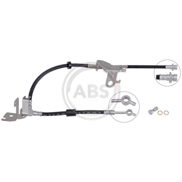 A.B.S. Bremsschlauch Vorne Rechts FüR Land Rover Range IV Sport SL 6738-image