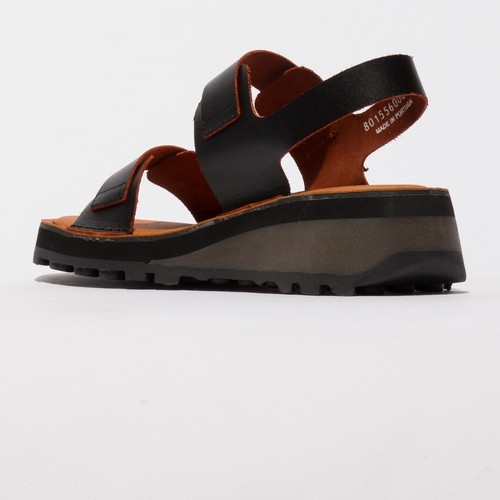 FLY LONDON - HAVI556FLY - Womens Black Sandals - NOW REDUCED Was £95.00 - Picture 4 of 7