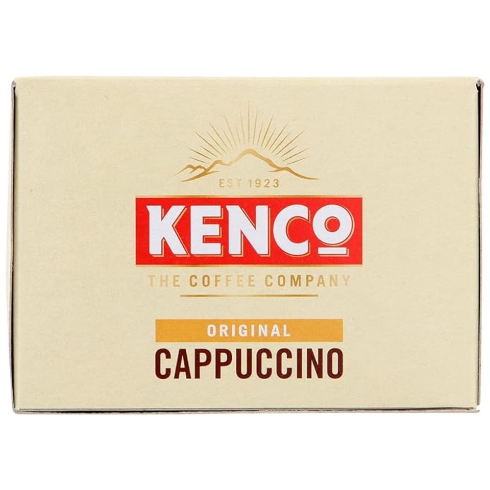 Kenco Cappuccino Instant Coffee Sachets 8x14.8g (Pack of 5 40 Sachets