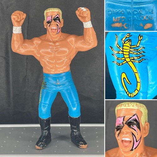 Vintage 1990 Galoob WCW 5-inch Sting Wrestling Act...