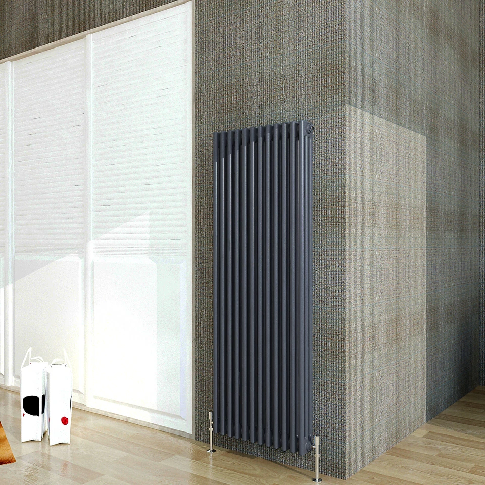 Traditional 2 3 4 Column Radiator Vertical Horizontal Heating Cast Iron Style UK - Image 4 of 4