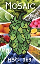 HOPS HOP PELLETS MOSAIC 1oz HOPUNION NITROGEN FOIL PACK HOME BREWING BEER KIT