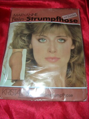 RAR Vintage Mary-Anne Feinstrumpfhose Gr. 40-42 marine 20 den Strumpfhose OVP