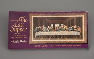 Vintage Large Craft Master Paint-by-Number  The Last Supper  In Original Box
