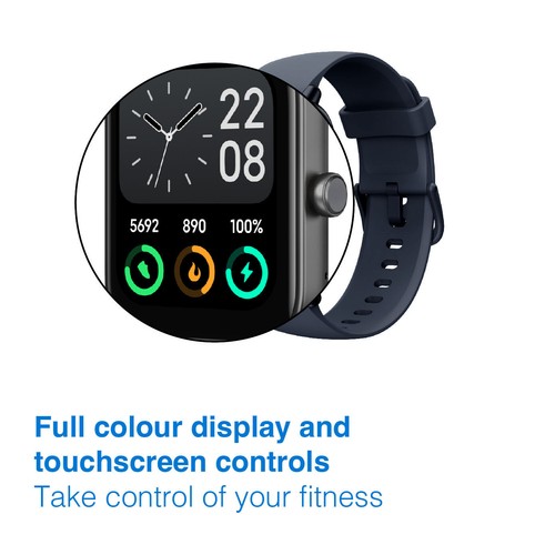 V-Fitness Momentum 3 Smart Watch with Amazon Alexa & Health Tracker - 第 4/9 張圖片