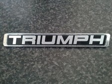 GENUINE TRIUMPH CLASSIC CAR BADGE BY J FRY LTD