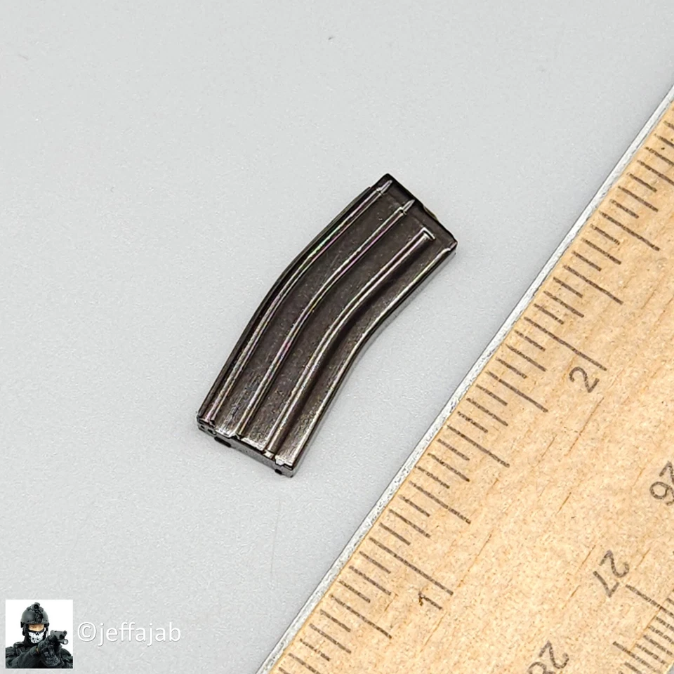 1:6 Damtoys 1st SFOD-D Enduring Freedom Metal Single Ammo Mag for 12" Figures - Image 2 of 4