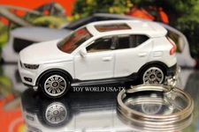 Custom Key Chain Volvo XC40 white