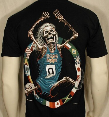 Original Activewear Bone Man Skeleton Olympic Runner T-Shirt, Black, Sz XL,  New