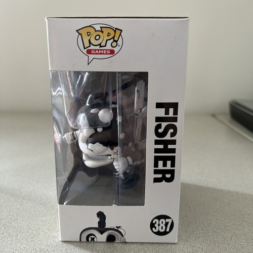 Funko Pop! Games #387 "FISHER" Bendy and the Ink Machine Vaulted Protector - 第 4/8 張圖片