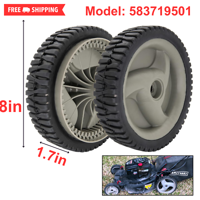 #ad #ad 2PCS Front Drive Wheels 8#x27;#x27; for Craftsman amp; Husqvarna Self Propelled Lawn Mower $29.22