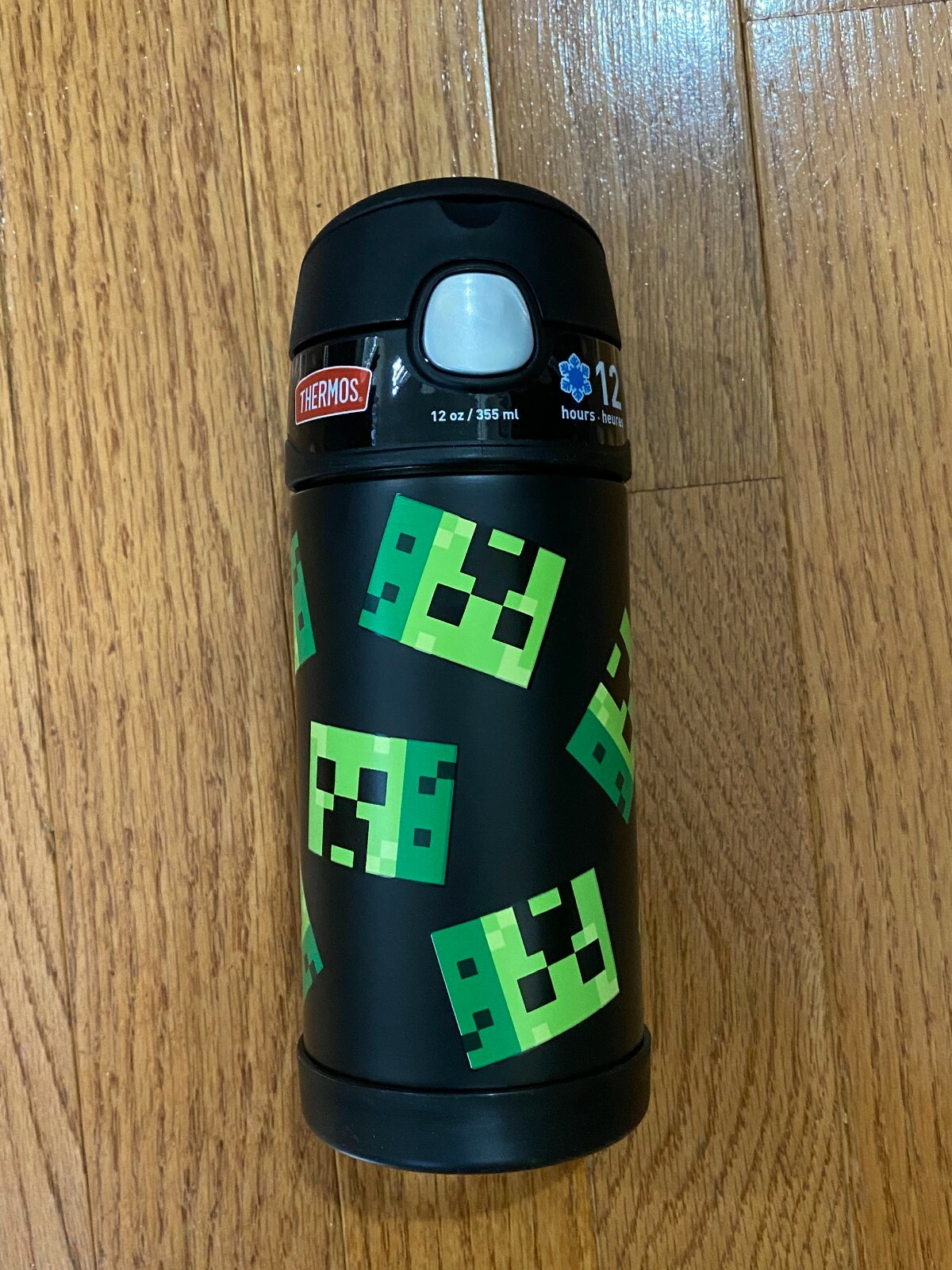 Minecraft Thermos Stainless Steel Bottle Vacuum Insulated Kids T Minecraft Thermos Stainless Steel Bottle Vacuum Insulated Kids T