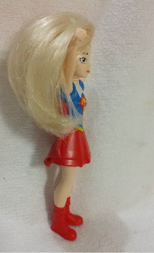 2016 DC Superhero Girls McDonalds Happy Meal Toy Action Figure Supergirl 3 - Picture 4 of 8
