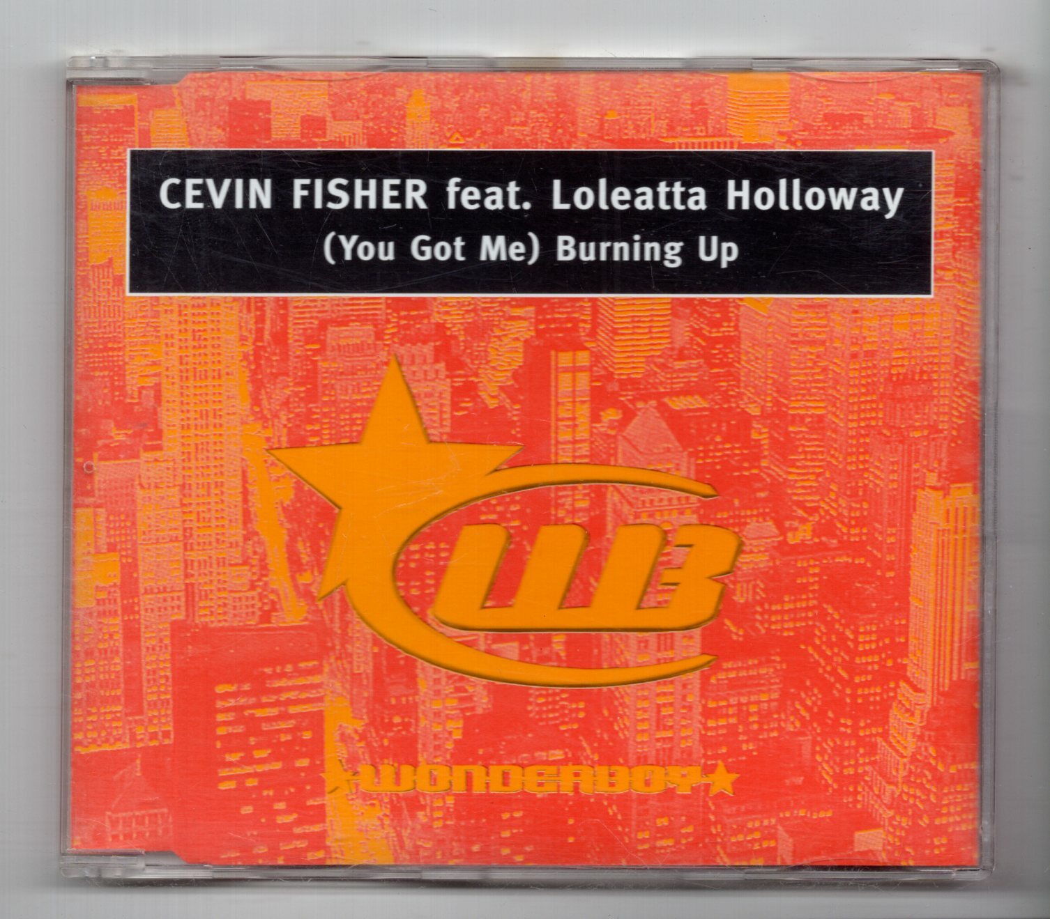 (KJ108) Cevin Fisher ft Loleatta Holloway, Burning Up - 1998 CD