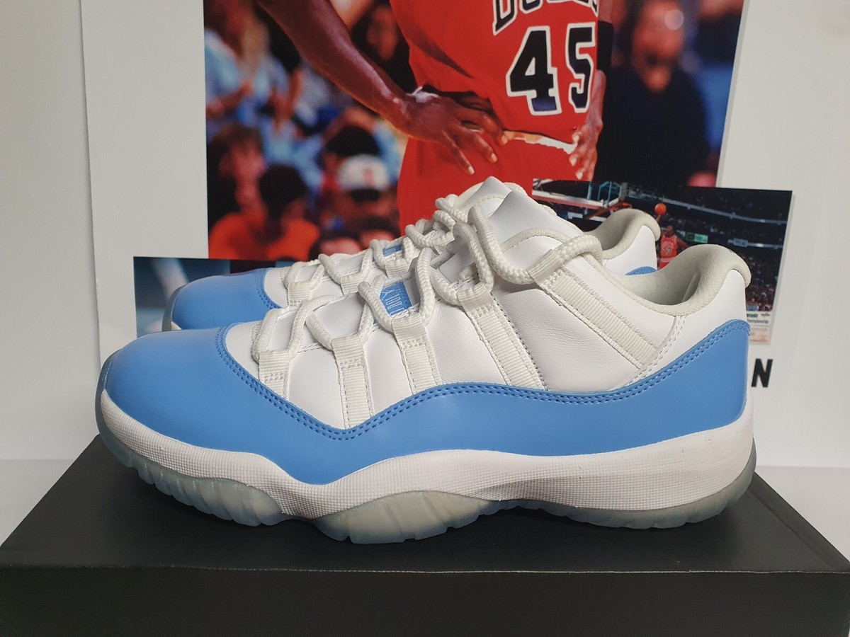 Nike AIR JORDAN 11 RETRO LOW University Blue Men's UK EUR 42