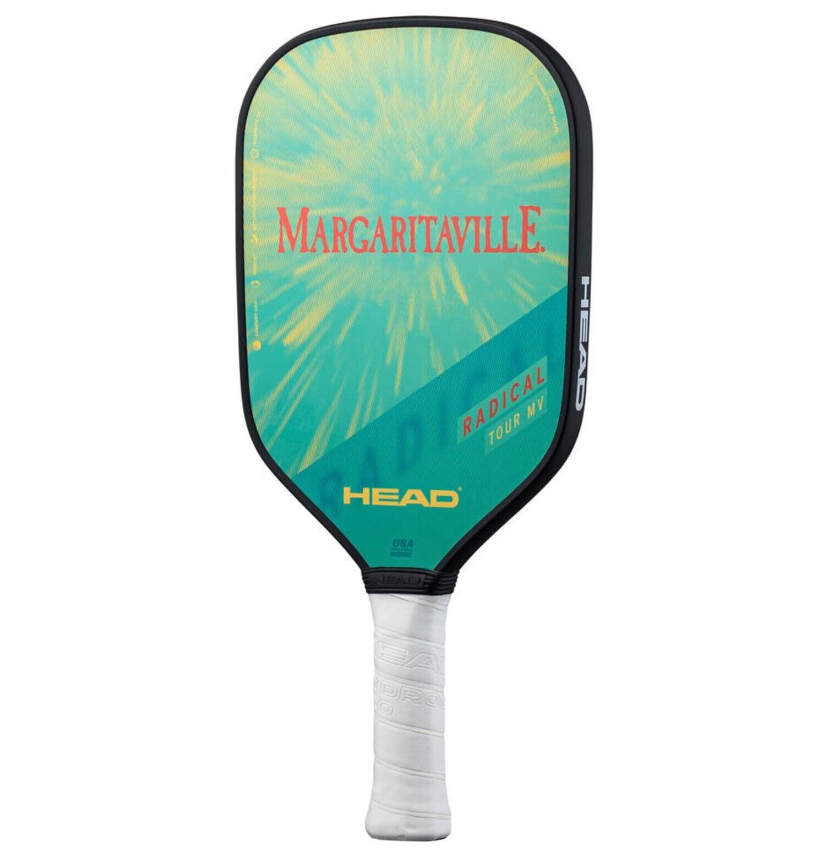 HEAD Pickleball Paddle Margaritaville 2024 Radical Tour MV Carbon 4 1/8