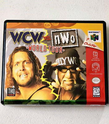 WCW vs. NWO World Tour CASE ONLY Nintendo 64 N64 Box ANY 4+ 20