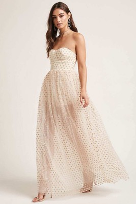 tulle maxi dress forever 21