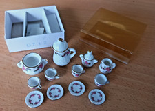 Vintage China Miniature Toy Tea set in original box 1960s
