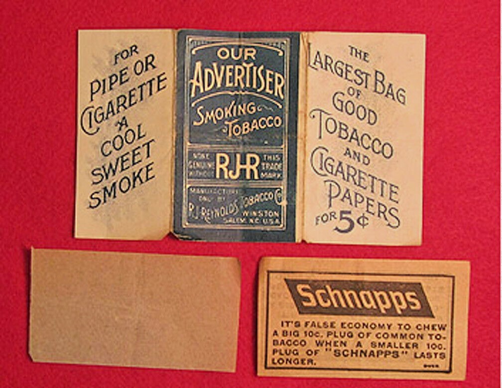 Original 1930s R. J. Reynolds (RJR) Tobacco Papers in original packs  -scarce