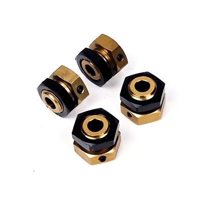 MAVERICK Quantum R RX RT Muscle Car Truck 4 Stück 17 mm Sechskant Sechskant Pins gold schwarz