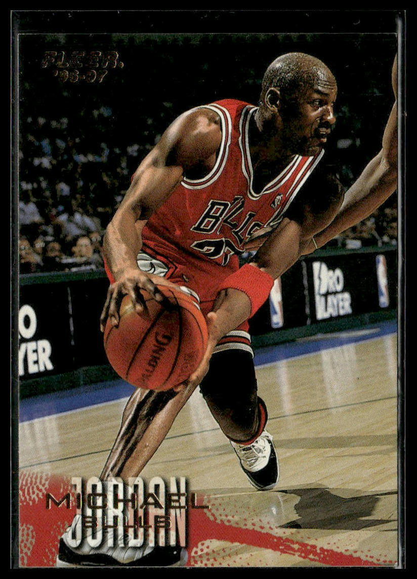 1996-97 Fleer #13 Michael Jordan Chicago Bulls