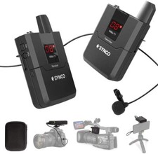 SYNCO WMic T1 Wireless Lavalier Microphone System For smartphone camera Recorder