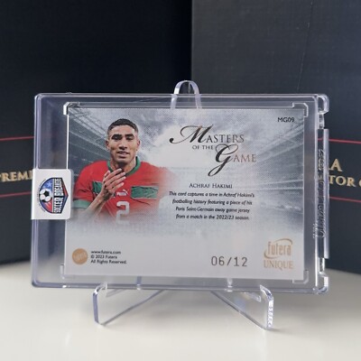 2023-24 Futera Unique Masters of The Game Gold Frame /12 Game Used 
